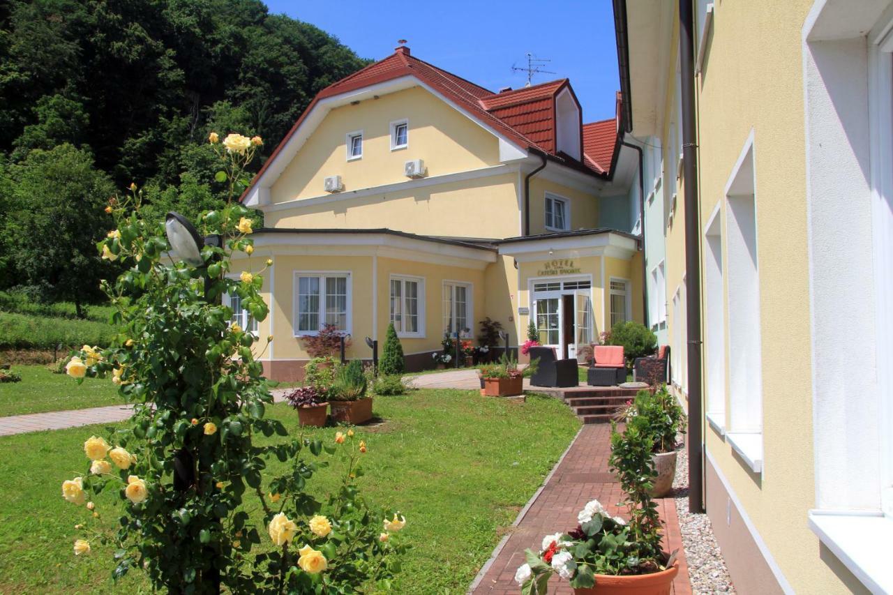 Hotel Cateski Dvorec Catez ob Savi Exterior foto